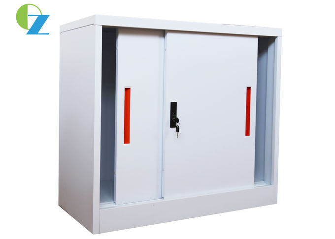 Kleine Schulmöbel 0 des Schiebetür-Stahlbüro-Schrank-H900*W900*D400mm