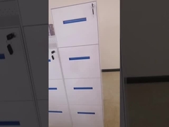 Der Rand-Vertikalen-4 Stärke Soem-ODM 5mm Fach-des Aktenschrank-0.6mm