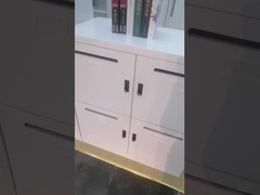 H1200*W900*D450mm asphaltieren Tür-Kabinett-Pulver-Beschichtung der Büro-Briefkasten-4