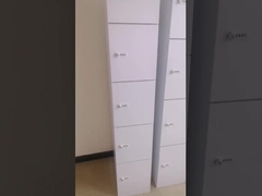 Tür-Stahlspinder SPCC 5 asphaltieren Stärke der Büro-Schließfach-0.6MM