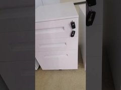 Antifach-mobiles Sockel-Kabinett der neigungs-3 für Datei A4 mit Verschluss D520MM