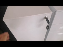 Dünne Seite öffnen 3 Fach-Stahloffice mobile-Sockel-Kabinett-Hersteller