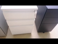 Fach-beweglicher Sockel-Stahlbüro-Sockel-Kabinett 0.6mm des Gans-Hals-3