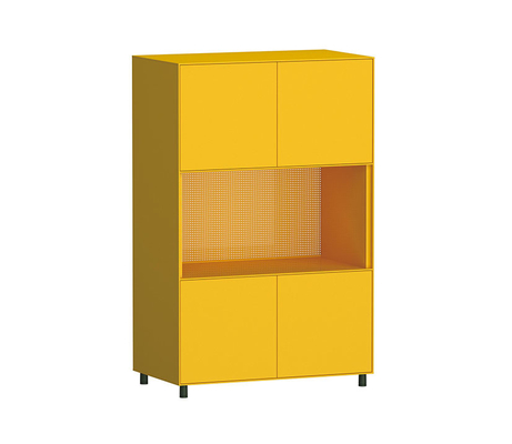 Modular Office Cabinet Slim Edge 5mm Steel Cabinet Doubling Plate