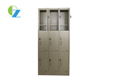 Modern H1850 Steel Office Lockers KD Structure Cold Rolling Steel