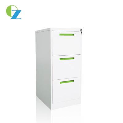 Three Drawers Metal File Cabinet Office Metal Storage Drawer Cabinet