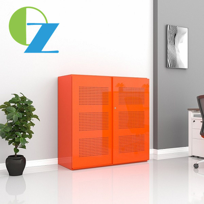 RAL Color Sliding Door Steel Office Furniture Cupboard No Handle