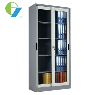 Any RAL Color Sliding Door Steel Cupboard Metal Stationery Cabinet 0.4mm-1.0MM