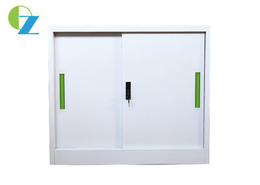 Sliding Door Steel Office Cupboard Furniture Metal Storage Cabinet OEM / ODM