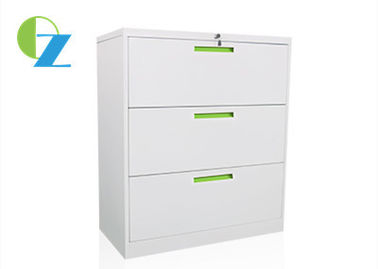 Commercial 900mm Width Steel Office Lockers 3 Drawer Lateral File Cabinet