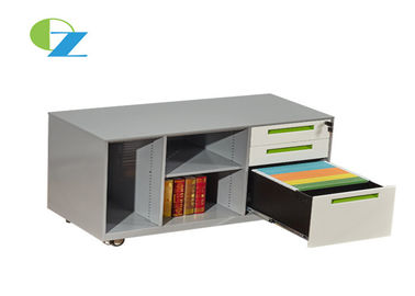 Left CPU Right Tambour Door Mobile Pedestal Cabinet Under Workstation Syestem