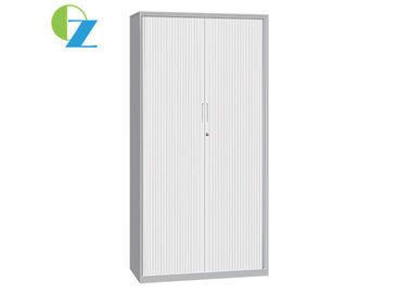12mm Slim Metal Storage Cabinet With Two Tambour Door H1850*W900*D400mm