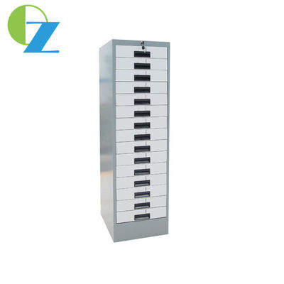 Storage Metal Vertical Steel Filing Cabinet 15 Drawer Multi Function