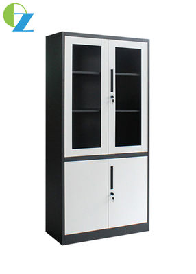 Glass Swing Door Steel Office Cupboard Office Filing Cabinet