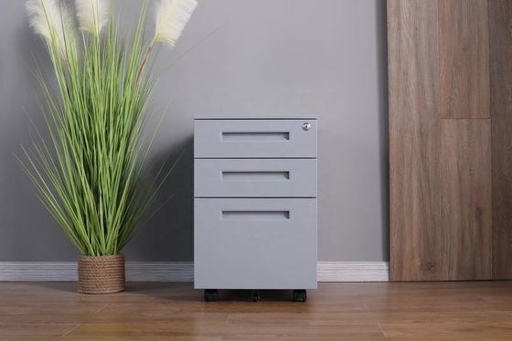 Office Furniture Equipment 3 Drawers Filing Cabinet For A4 File