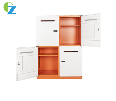 Mail Box Design Item Storage Small Locker Cabinet 6 Doors
